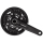 SHIMANO Kurbelgarnitur MTB FC-MT500 3x10, 175 mm, 40-30-22 Z., Schwarz, nicht enthalten, E-FCMT500EX002C