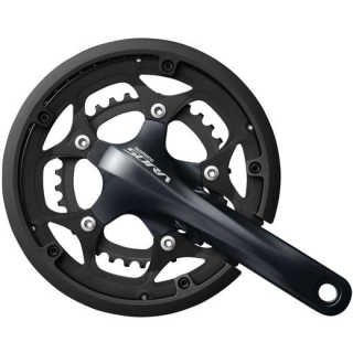 SHIMANO Kurbelgarnitur SORA FC-R3000 2x9 m. KSR170 mm50-34 Z.Schwarznicht enthaltenJa E-FCR3000CX04C