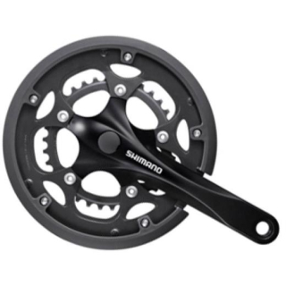 SHIMANO Kurbelgarnitur Road FC-RS200 2x8175 mm50-34 Z.Schwarznicht enthalten110 mm (Kett E-FCRS200E04C