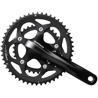 SHIMANO Kurbelgarnitur Road FC-RS400 2x10170 mm50-34 Z.Schwarznicht enthaltenNein E-FCRS400CX04X