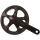 SHIMANO Kurbelgarnitur ALFINE FC-S501 mit Kettenschutz Außen170 mm39 Z.Schwarzinkl. SM-B E-FCS501CA9C1L