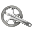 SHIMANO Kurbelgarnitur ALFINE FC-S501 mit Kettenschutz...