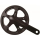 SHIMANO Kurbelgarnitur ALFINE FC-S501 mit Kettenschutz Außen170 mm45 Z.Schwarzinkl. SM-B E-FCS501CB5C1L