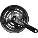 SHIMANO Kurbelgarnitur FC-TY501 Vierkant 6/7/8-fach170...