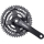 SHIMANO Kurbelgarnitur FC-TY501 Vierkant 6/7/8-fach170 mm48-38-28 Z.Schwarznicht enthalt E-FCTY501C888XLB