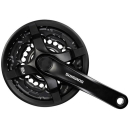 SHIMANO Kurbelgarnitur FC-TY501 Vierkant 6/7/8-fach175...