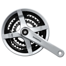 SHIMANO Kurbelgarnitur FC-TY501 Vierkant 6/7/8-fach175...