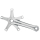 SHIMANO Kurbelgarnitur DURA-ACE TRACK FC-7710165 mmohne KettenblattSilber109,5 mm (Kette I-FC7710A