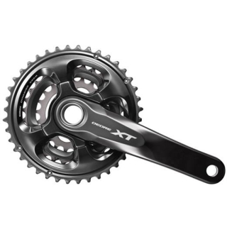 SHIMANO Kurbelgarnitur DEORE XT FC-M8000-3 3x11, 170 mm, 40-30-22 Z., Schwarz, nicht ent I-FCM8000CX002