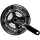SHIMANO Kurbelgarnitur DEORE XT Trekking FC-T8000 10-fach, 175 mm, 48-36-26 Z., Schwarz, I-FCT8000EX866C