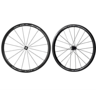 SHIMANO Laufradsatz DURA-ACE WH-R9100-C40-TU, Schwarz, QR 133 mm/QR 163 mm, 100 mm/130 m E-WHR9100C40FRTX