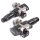 SHIMANO Pedal PD-M505, SPD, SM-SH51, SM-PD22 optional, Schwarz E-PDM505L