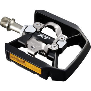 SHIMANO Pedal DEORE XT PD-T8000, SPD, SM-SH56, Integriert, Schwarz E-PDT8000