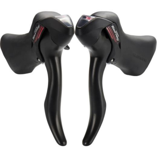 SHIMANO Schalthebel / Bremshebel TOURNEY Road ST-A070, Paar, 2x7-fach, Schwarz, inkl. Zug und E-STA070PACX1