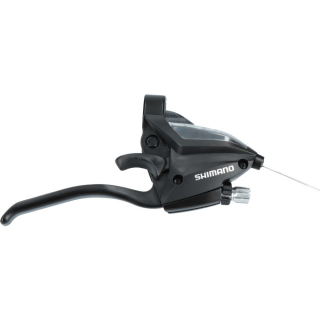 SHIMANO Schalthebel / Bremshebel ST-EF500-4, rechts, 8-fach, Schwarz, 4 Finger, inkl. Zug E-STEF5004RV8AL