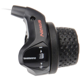 SHIMANO Drehgriffschalter NEXUS 3-Gang SL-3S41 für SG-3R75, Rechts, 3-fach, Schelle, Sch A-SL3S41E195LS1