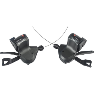 SHIMANO Schalthebel TIAGRA für flache Lenker SL-4700/4703, Paar, 2x10-fach, Schelle, Gra I-SL4700PA
