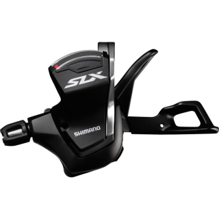SHIMANO Schalthebel SLX SL-M7000, Links, 2/3-fach, Schelle, Schwarz, Inkl. Zug und Hülle I-SLM7000LBP2