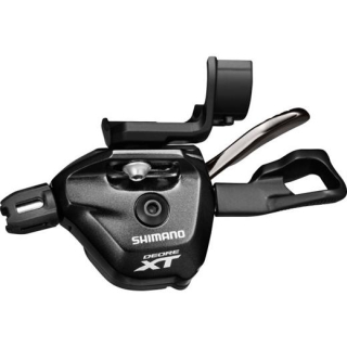 SHIMANO Schalthebel DEORE XT SL-M8000 I-Spec, Links, 2/3-fach, I-Spec II, Schwarz, Inkl. I-SLM8000ILBP