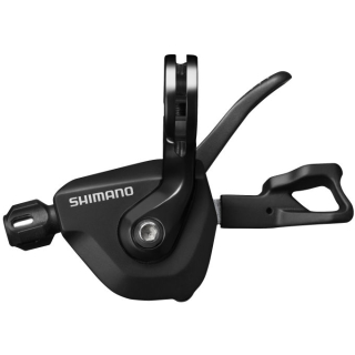 SHIMANO Schalthebel Road SL-RS700, Links, 2-fach, Schelle, Schwarz, Inkl. Zug I-SLRS700LBL
