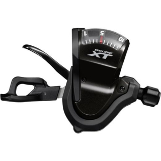 SHIMANO Schalthebel DEORE XT Trekking SL-T8000, Rechts, 10-fach, Schelle, Schwarz, ca. 1 I-SLT8000RAP