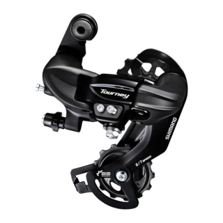 SHIMANO Schaltwerk TOURNEY RD-TY300 6/7-fach, Direktmontage, Schwarz E-RDTY300D