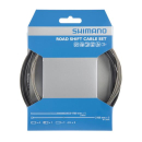 SHIMANO Schaltzug-Set Road Edelstahl, Edelstahl, 2x 2.100...