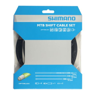 SHIMANO Schaltzug-Set MTB OPTISLICK, Edelstahl, OPTISLICK beschichtet, 2x 2.100 mm, OT-S Y-60198090
