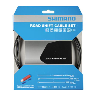 SHIMANO Schaltzug-Set Road polymerbeschichtet, Edelstahl, polymerbeschichtet, 1x 1.800 m Y-63Z98910