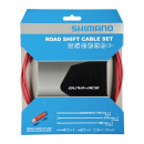SHIMANO Schaltzug-Set Road polymerbeschichtet, Edelstahl,...
