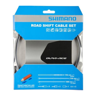 SHIMANO Schaltzug-Set Road polymerbeschichtet, Edelstahl, polymerbeschichtet, 1x 1.800 m Y-63Z98940