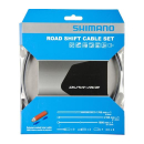 SHIMANO Schaltzug-Set Road polymerbeschichtet, Edelstahl,...