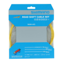 SHIMANO Schaltzug-Set Road polymerbeschichtet, Edelstahl,...