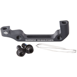 SHIMANO Scheibenbrems-Adapter XTR, Hinten, PM, IS, 160 mm, Mit Schrauben und Draht I-SMMA90R160PS