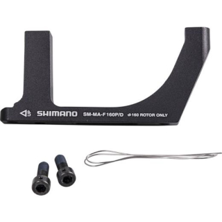 SHIMANO Converter Flat Mount (Road), Vorne, PM, FM (Flat Mount), 160 mm I-SMMAF160PDA