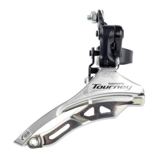 SHIMANO Umwerfer TOURNEY FD-TY300 6/7-fach DOWN SWING, Schelle hoch, 28,6 mm, Down-Pull, E-FDTY300DSDS6