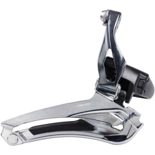 SHIMANO Umwerfer TIAGRA FD-4700 2x10, Schelle, 34,9 mm, Down-Pull, 61-66°, 53 Zähne, Gra I-FD4700BL