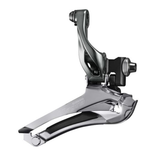 SHIMANO Umwerfer TIAGRA FD-4700 2x10, Anlöt, , Down-Pull, 61-66°, 53 Zähne, Grau I-FD4700F