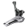 SHIMANO Umwerfer TIAGRA FD-4700 2x10, Anlöt, , Down-Pull, 61-66°, 53 Zähne, Grau I-FD4700F