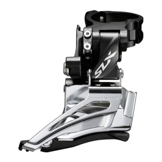 SHIMANO Umwerfer SLX FD-M7025 2x11 DOWN SWING, Schelle hoch, 34,9 mm, mit Adapter 31,8/2 I-FDM702511HX6