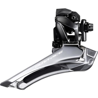 SHIMANO Umwerfer DURA-ACE FD-R9100 2x11, Anlöt, , Down-Pull, 61-66°, 46-55 Zähne, Schwar I-FDR9100F