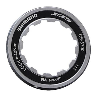 SHIMANO Verschlussring für 11 Zähne CS-5700 inkl. Unterlegscheibe Y-1YN98010