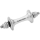 SHIMANO Vorderradnabe DURA-ACE TRACK HB-7710, 32 Loch, Vollachse m. Muttern, Silber, I-HB7710BFO