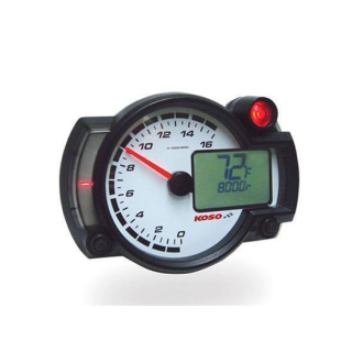 Koso BA015010 RX2NR+ GP Style Drehzahlmesser RX2N-R 16000 U/min,