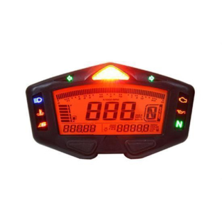 Koso BA038010 DB-03 Racing-Cockpit, Geschwindigkeit, U/min, ABE, mit Ganganzeige ,