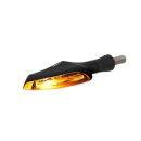 Koso HB030010 LED Blinker Infinity-R, schwarz, Rauchglas,...