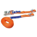 Spanngurt 35mm breit 4m lang mit 2 Spitzhaken, AC53540