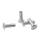 Alu-Niete f.Kopfbretter 4.6x12.5 mm Pack a 100 St, AN2