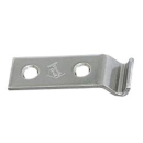 Schließhaken gerade 46x18mm Edelstahl matt, AV10008018