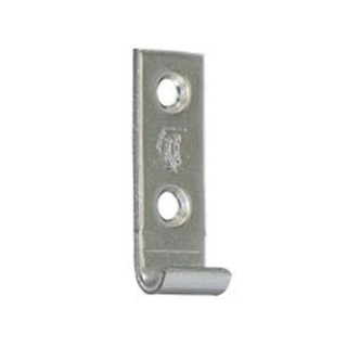 Schließhaken gekröpft 46x15mm Edelstahl matt, AV10009015